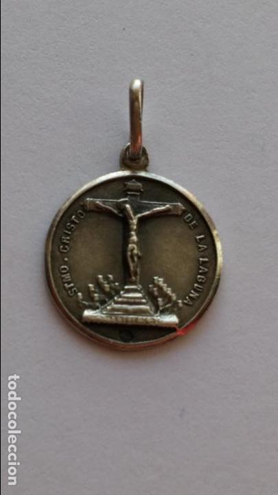 Antig&uuml;edades: Medalla de cristo de la laguna, de 1,4 cms de diametro - Foto 1