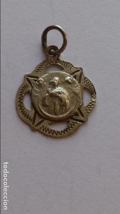 Antig&uuml;edades: Medalla de virgen , de 1,6 cms de diametro - Foto 1