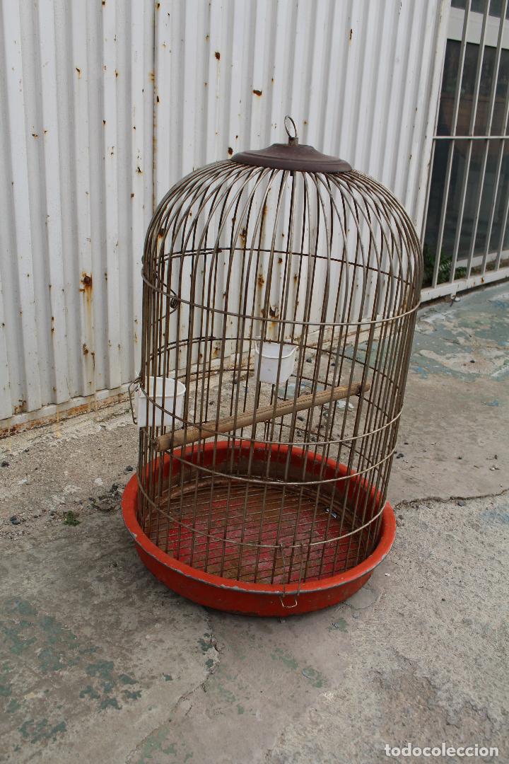 Antig&uuml;edades: jaula antigua de hierro - Foto 4