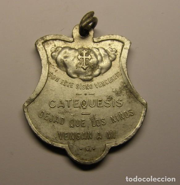 Antig&uuml;edades: Medalla religiosa antigua de catequesis. - Foto 1