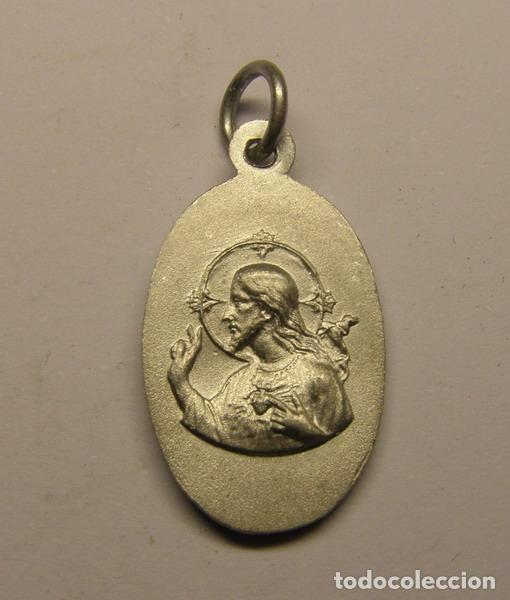 Antig&uuml;edades: Medalla religiosa de Santa. - Foto 2