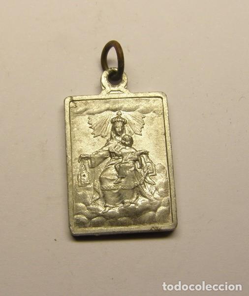Antig&uuml;edades: Medalla religiosa de Virgen del Carmen. - Foto 1