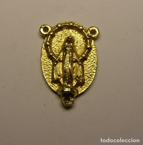 Antig&uuml;edades: Medalla religiosa de Rosario. - Foto 1