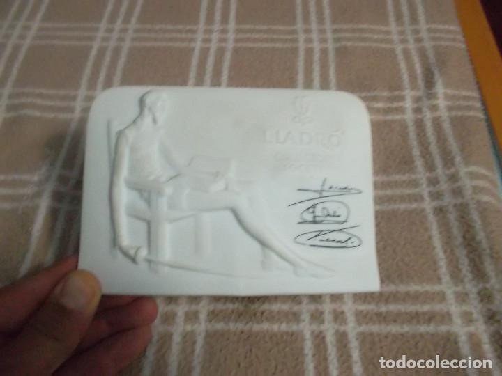 Antig&uuml;edades: preciosa placa firmada de lladro - Foto 1