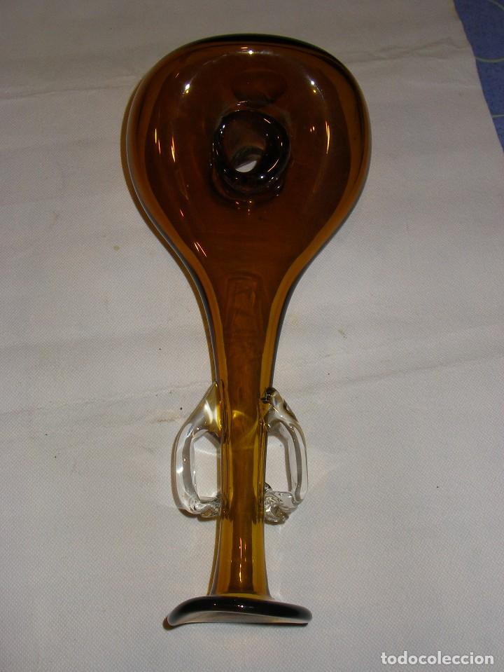 Antig&uuml;edades: Botella art&iacute;stica de cristal catal&aacute;n o mallorqu&iacute;n - Foto 2
