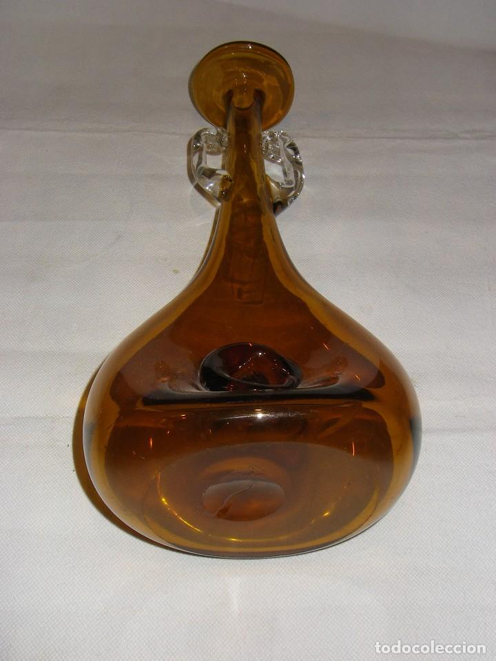 Antig&uuml;edades: Botella art&iacute;stica de cristal catal&aacute;n o mallorqu&iacute;n - Foto 4