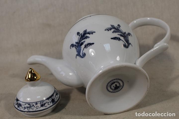 Antig&uuml;edades: tetera fine porcelana belle epoque - Foto 2