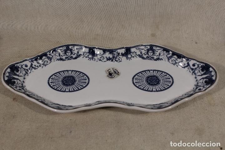 Antig&uuml;edades: bandeja fine porcelana belle epoque - Foto 1