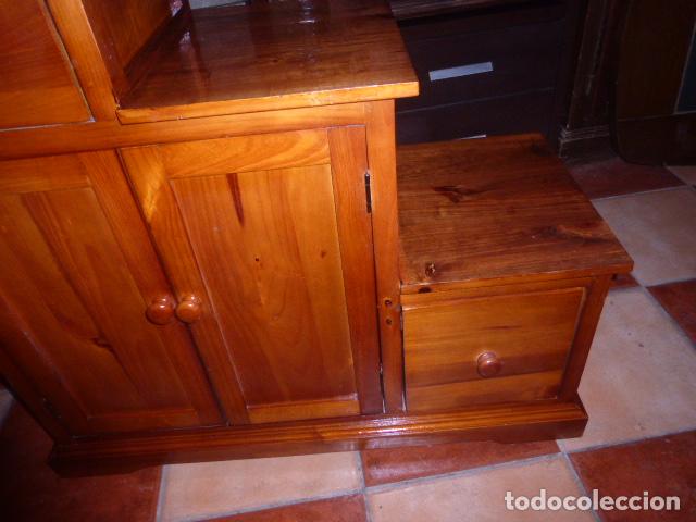 escalera de pared de madera - herramienta hecha - Acheter Meubles  auxiliaires anciens sur todocoleccion