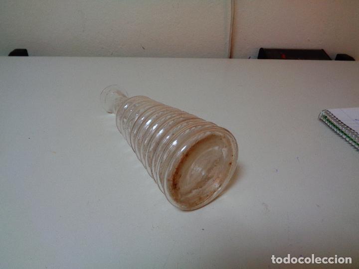 Antig&uuml;edades: Botella cristal soplado catalana - Foto 3