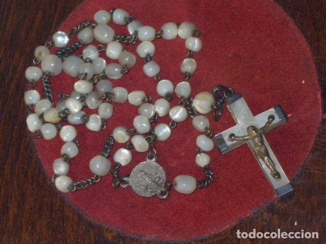Antig&uuml;edades: ROSARIO ANTIGUO DE NACAR. - Foto 6
