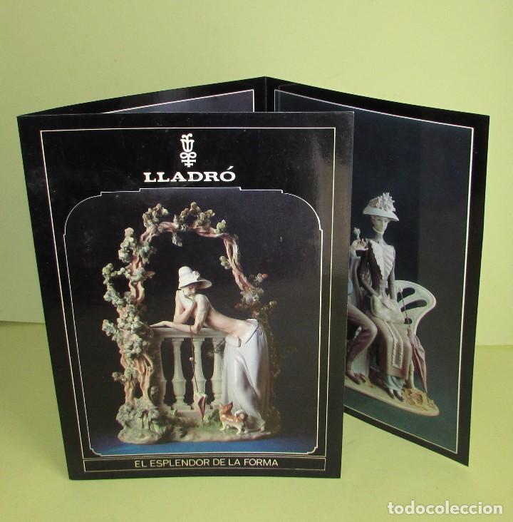 Antig&uuml;edades: LLADR&Oacute; - TRIPTICO - FOLLETO CATALOGO - Foto 1