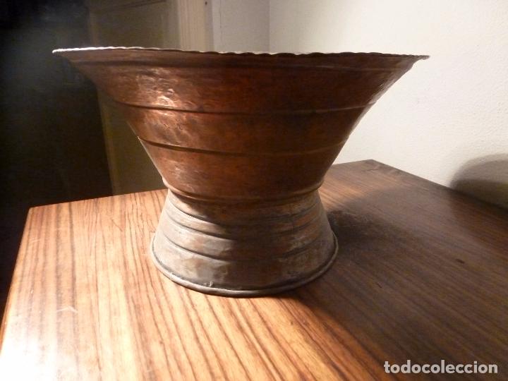 Antig&uuml;edades: ANTIGUO CUENCO DE COBRE 47 - Foto 2