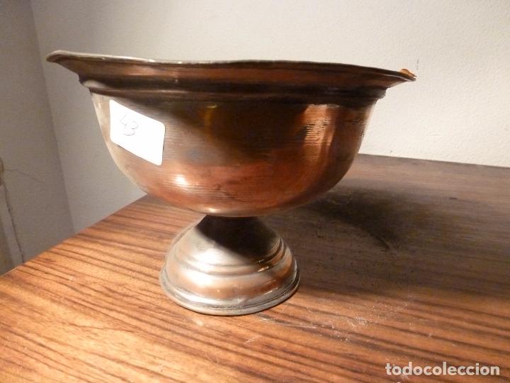 Antig&uuml;edades: ANTIGUO CUENCO DE COBRE 43 - Foto 1