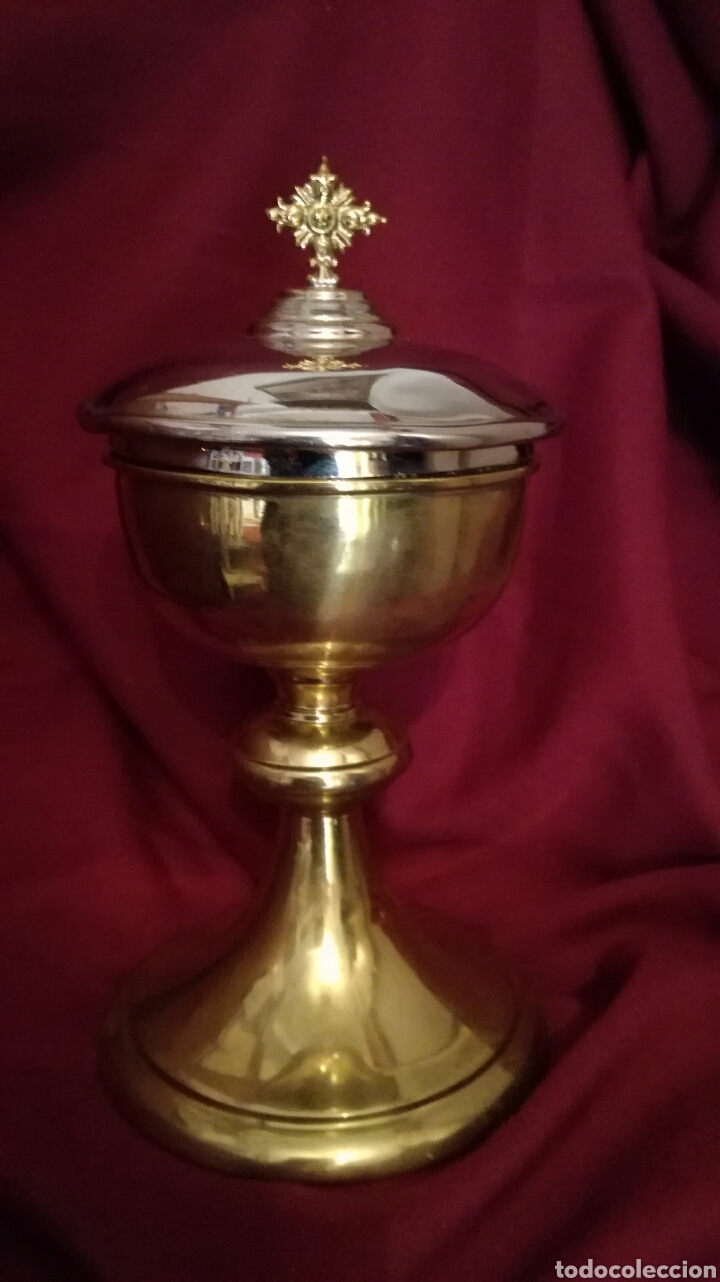 Antig&uuml;edades: ANTIGUO COPON ECLESIASTICO DORADO - Foto 3