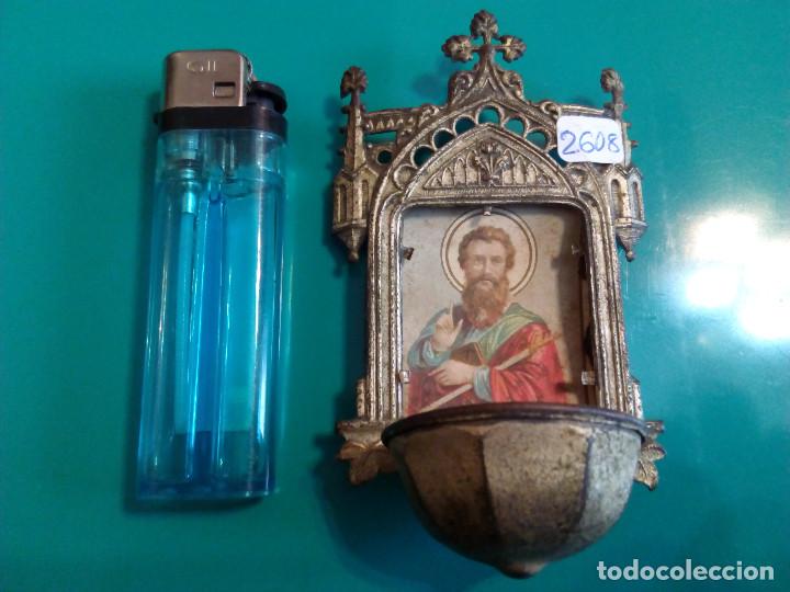 Antig&uuml;edades: ANTIGUA BENDITERA DE SAN JOSE - Foto 1