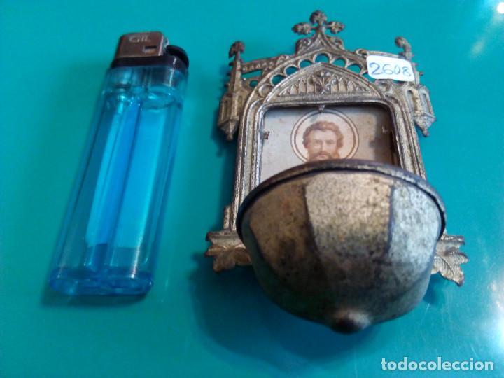 Antig&uuml;edades: ANTIGUA BENDITERA DE SAN JOSE - Foto 3