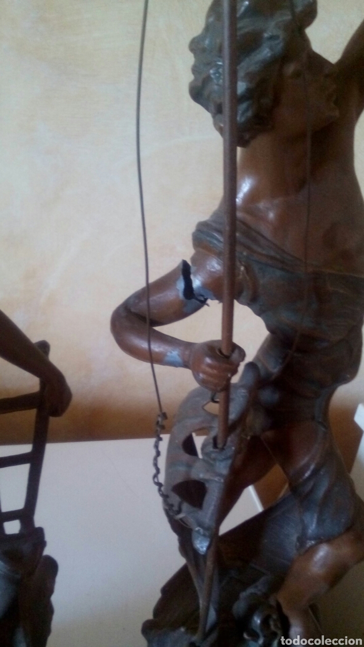 Antig&uuml;edades: Pareja de estatuas - Foto 4