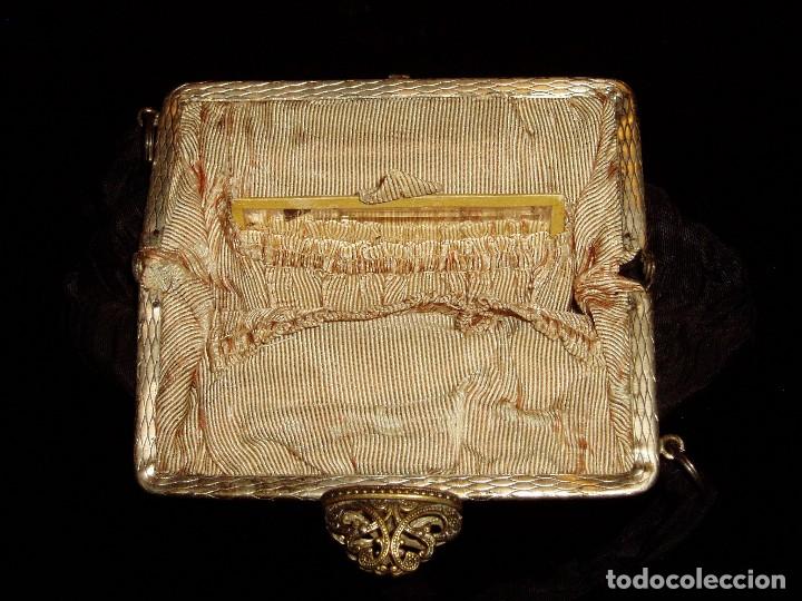 Antig&uuml;edades: Bolso de mano Finales S. XIX - Foto 4