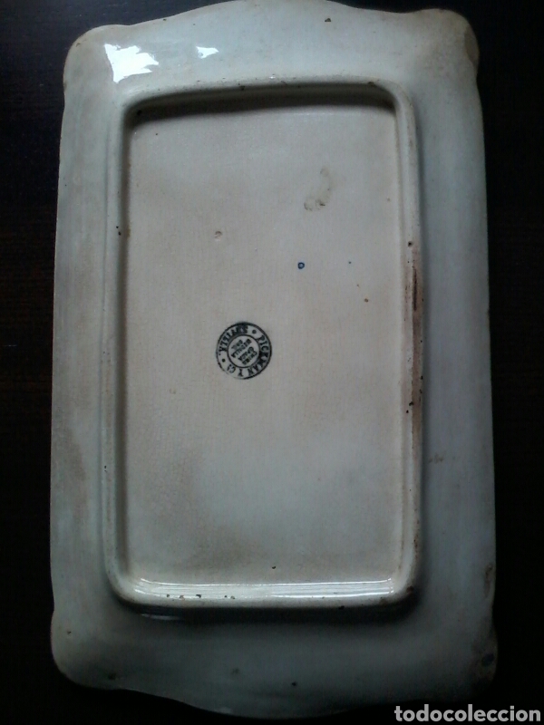 Antig&uuml;edades: FUENTE RECTANGULAR DE PICKMAN. S XIX - Foto 2