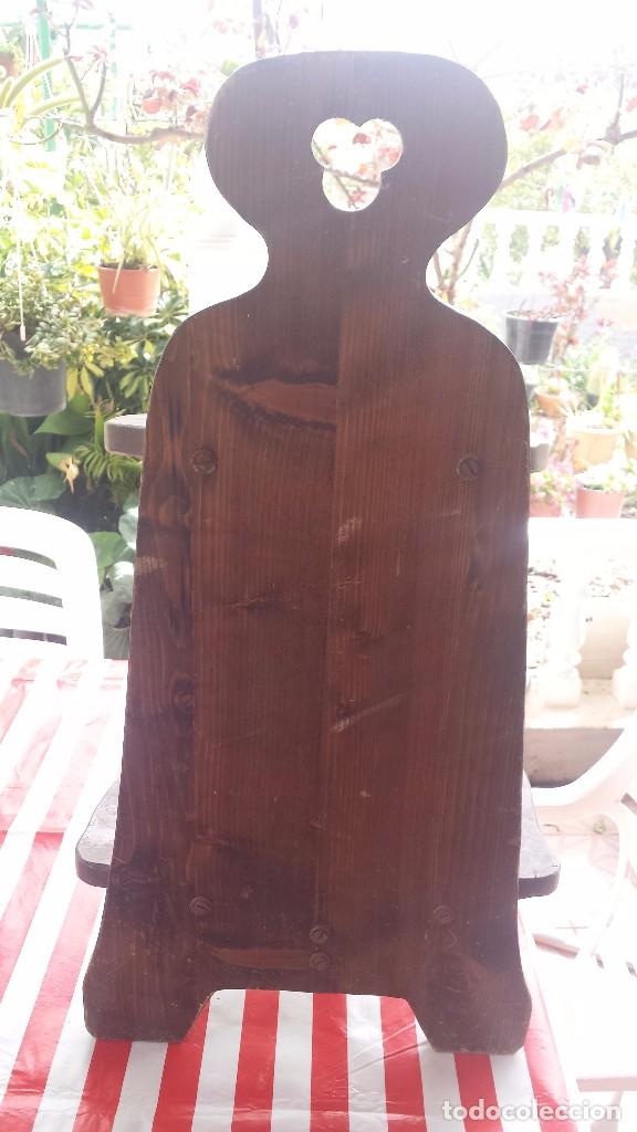 Antig&uuml;edades: estanteria de madera con cajon - Foto 8