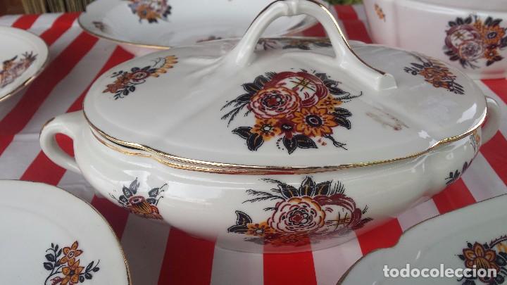 Antig&uuml;edades: preciosa vajilla de limoges. - Foto 16