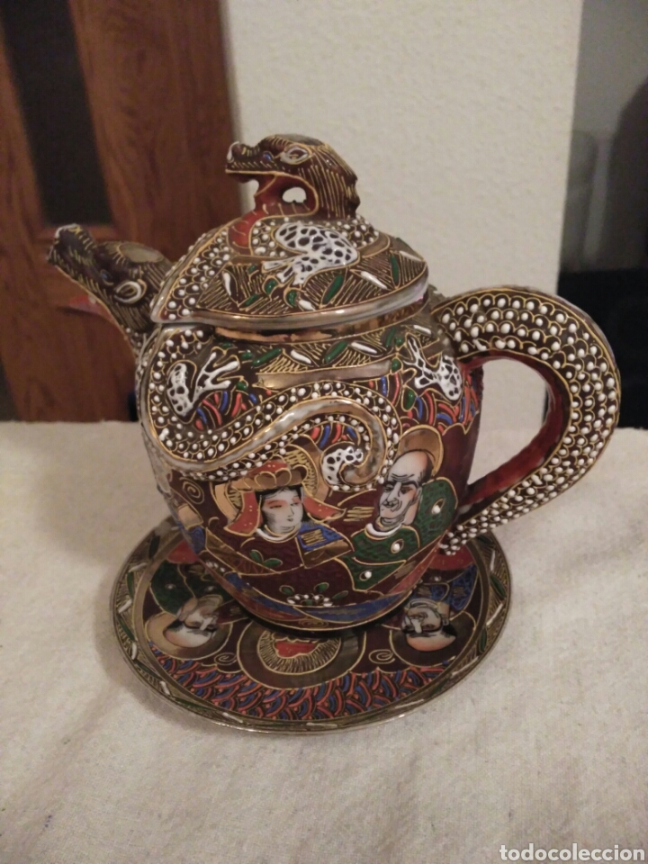 Antig&uuml;edades: Tetera japonesa Satsuma - Foto 1