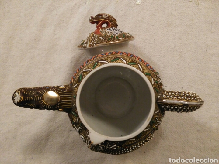 Antig&uuml;edades: Tetera japonesa Satsuma - Foto 3