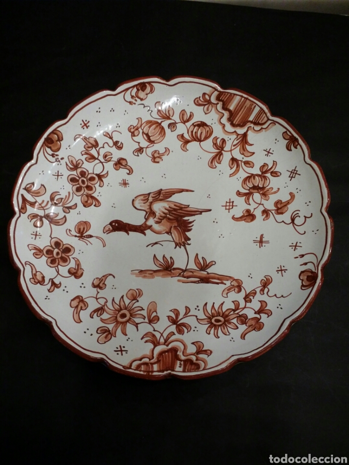 Antig&uuml;edades: ANTIGUO PLATO DE MANISES - Foto 1