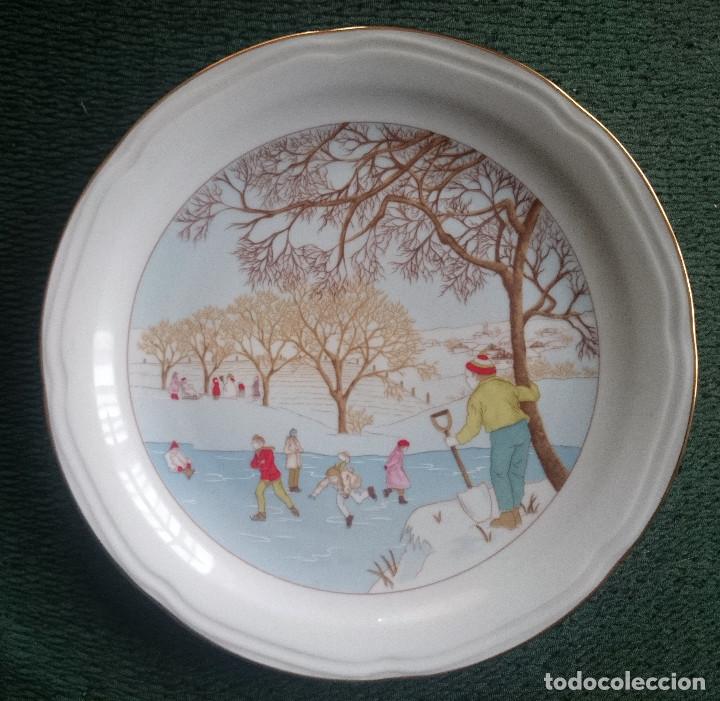 Antig&uuml;edades: PLATO DE PORCELANA ESPA&Ntilde;OLL - Foto 1
