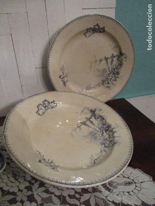 Antig&uuml;edades: plato bandeja grande - Foto 2