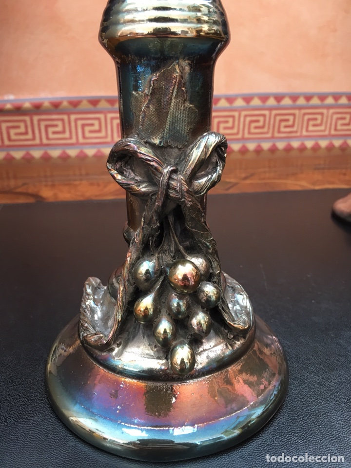Antig&uuml;edades: Candelabros laminados en plata - Foto 8
