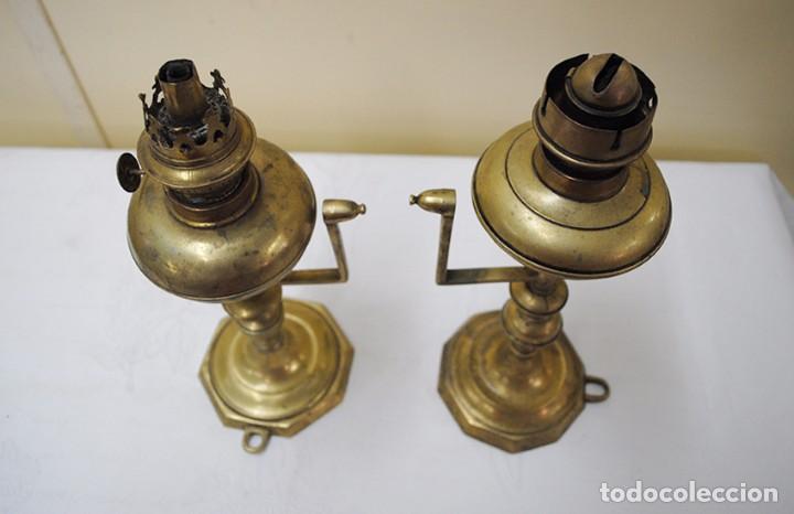 Antig&uuml;edades: QUINQU&Eacute;S ANTIGUOS DE BRONCE DORADO - Foto 3