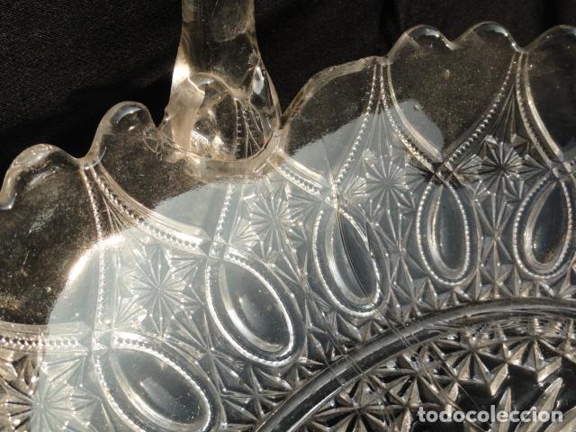Antig&uuml;edades: BONITO CENTRO DE MESA DE CRISTAL. - Foto 3