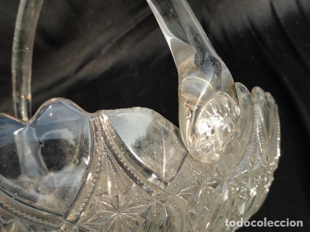 Antig&uuml;edades: BONITO CENTRO DE MESA DE CRISTAL. - Foto 6