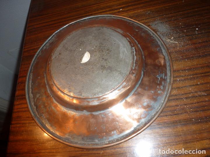 Antig&uuml;edades: ANTIGUO PLATO DE COBRE 59 - Foto 2