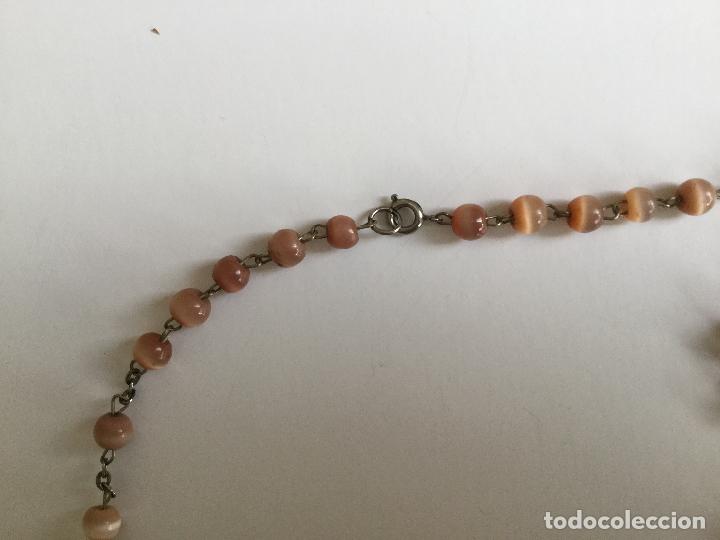 Antig&uuml;edades: ROSARIO DE CUENTAS NACARADAS - Foto 4