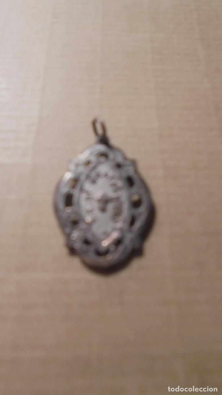 Antig&uuml;edades: N.S. DE MONTSERRAT - ANTIGUA MEDALLA - 3X2,2 CM. - Foto 2