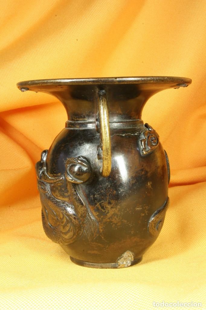 Antig&uuml;edades: Jarr&oacute;n Japon&eacute;s con Drag&oacute;n. S.XIX - Foto 3