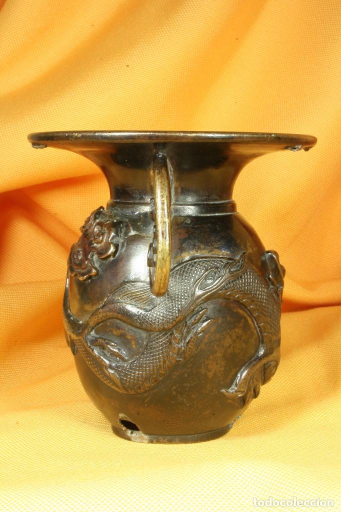 Antig&uuml;edades: Jarr&oacute;n Japon&eacute;s con Drag&oacute;n. S.XIX - Foto 5