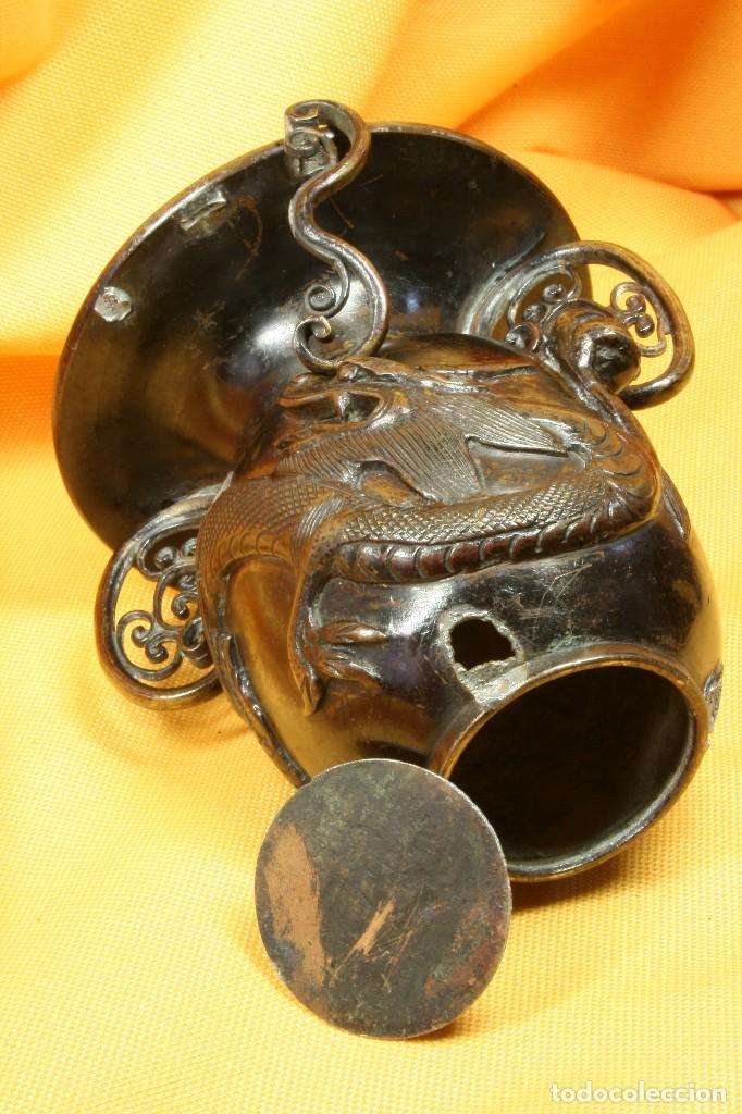 Antig&uuml;edades: Jarr&oacute;n Japon&eacute;s con Drag&oacute;n. S.XIX - Foto 10