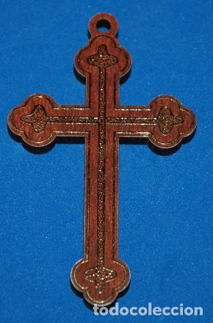 Antig&uuml;edades: CRUZ PECTORAL DE MADERA - Foto 1