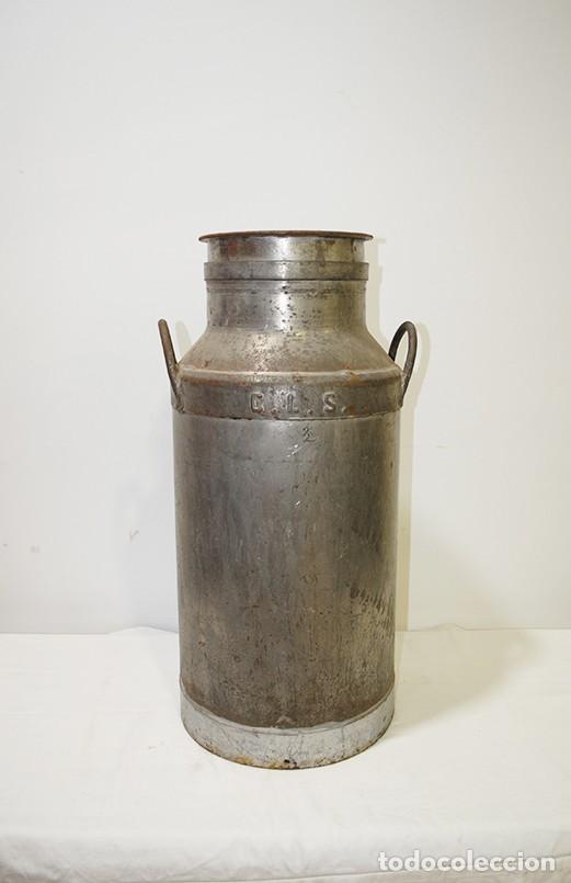 Antig&uuml;edades: C&Aacute;NTARA DE LECHE ANTIGUA DE HIERRO - Foto 4