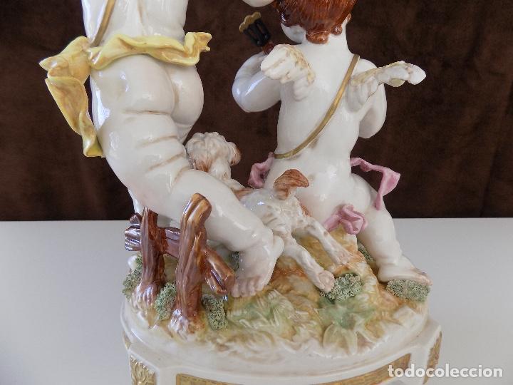Ange en Porcelaine Dorée 15cm - Décoration Romantique – Elle Était Une Fois