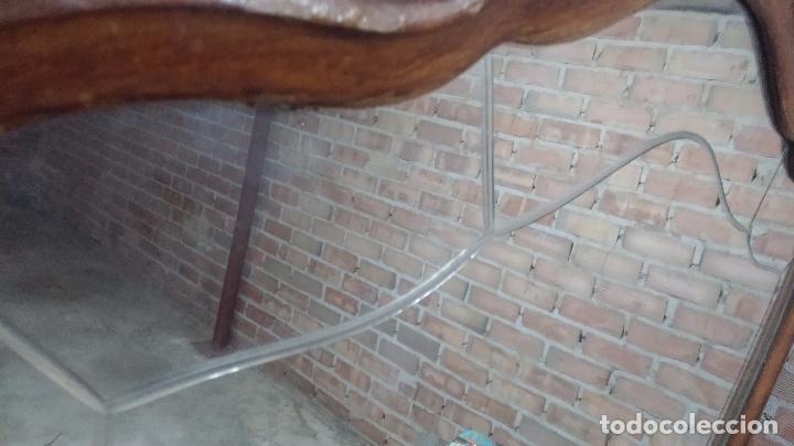Antig&uuml;edades: Antiguo espejo en madera, biselado para c&oacute;moda, comod&iacute;n, etc - Foto 7
