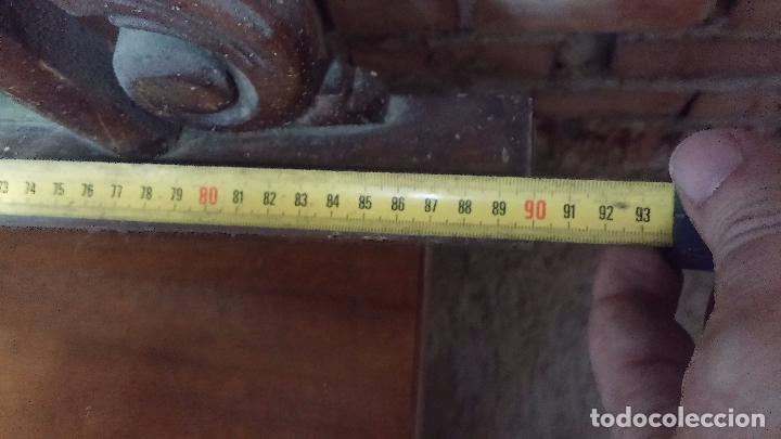 Antig&uuml;edades: Antiguo espejo en madera, biselado para c&oacute;moda, comod&iacute;n, etc - Foto 13