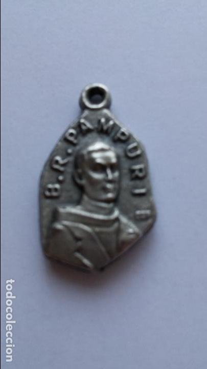 Antig&uuml;edades: Medalla de b. r. pampuri de 2,5 x 1,5 cms - Foto 1