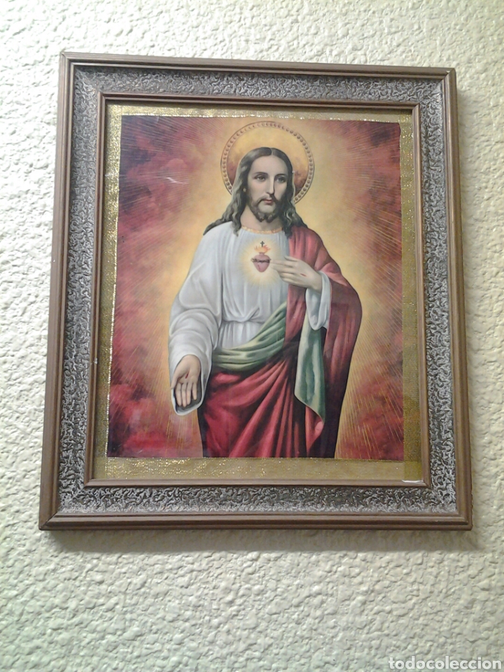 Antig&uuml;edades: Sagrado corazon de Jesus - Foto 1