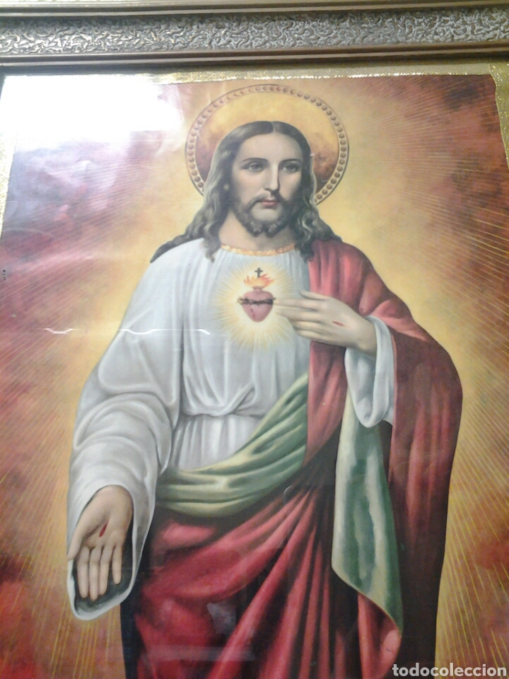 Antig&uuml;edades: Sagrado corazon de Jesus - Foto 3