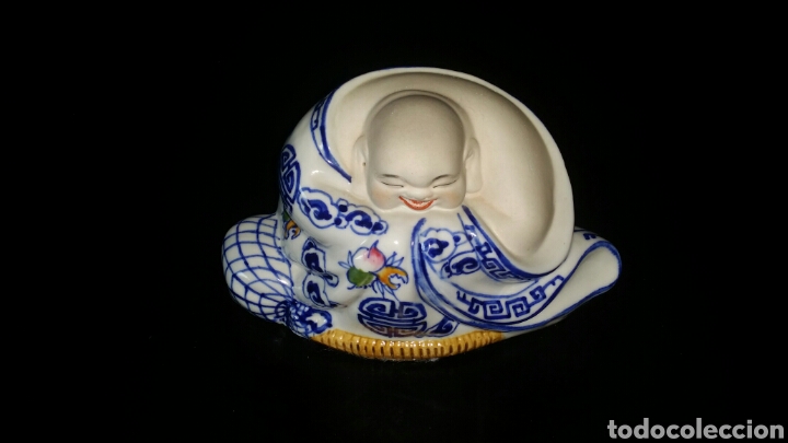 Antig&uuml;edades: OFERTA BUDA DE PORCELANA CHINA. - Foto 3